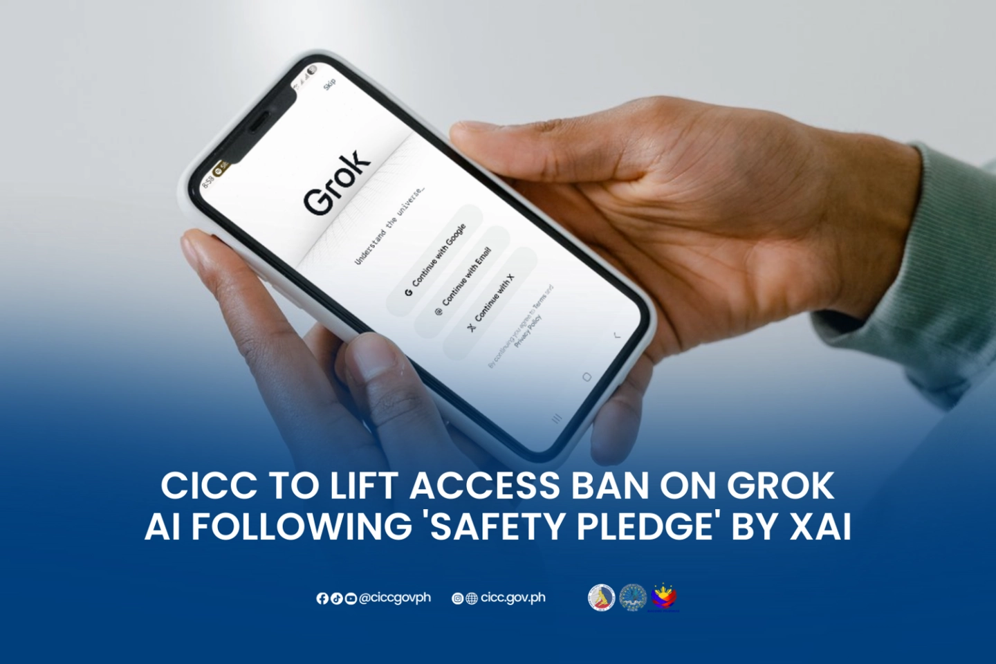 菲律宾撤销对Grok AI封禁，因其承诺针对菲市场专门修改