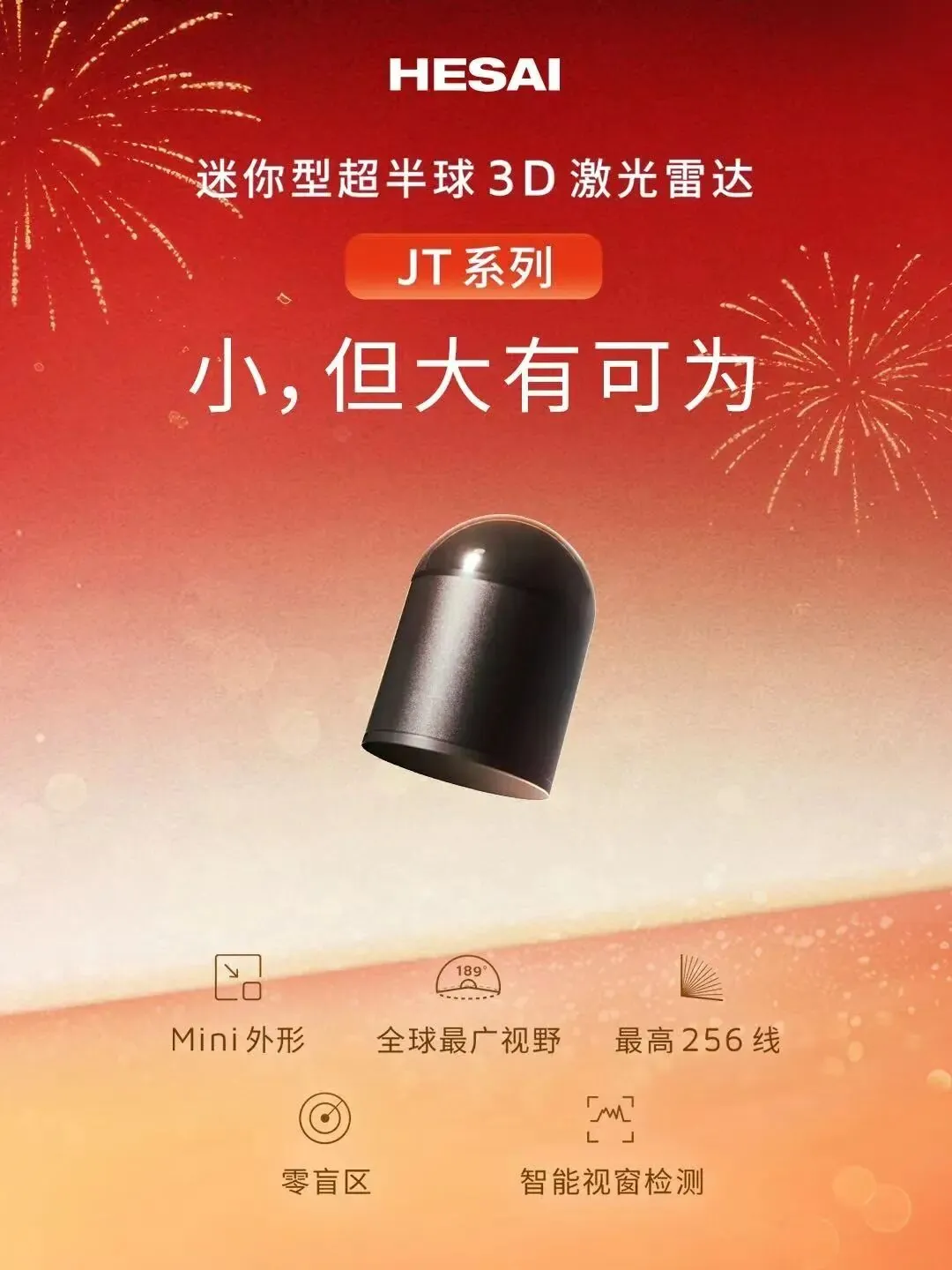 2026春晚宇树机器人亮相,搭载禾赛JT128激光雷达大秀绝技