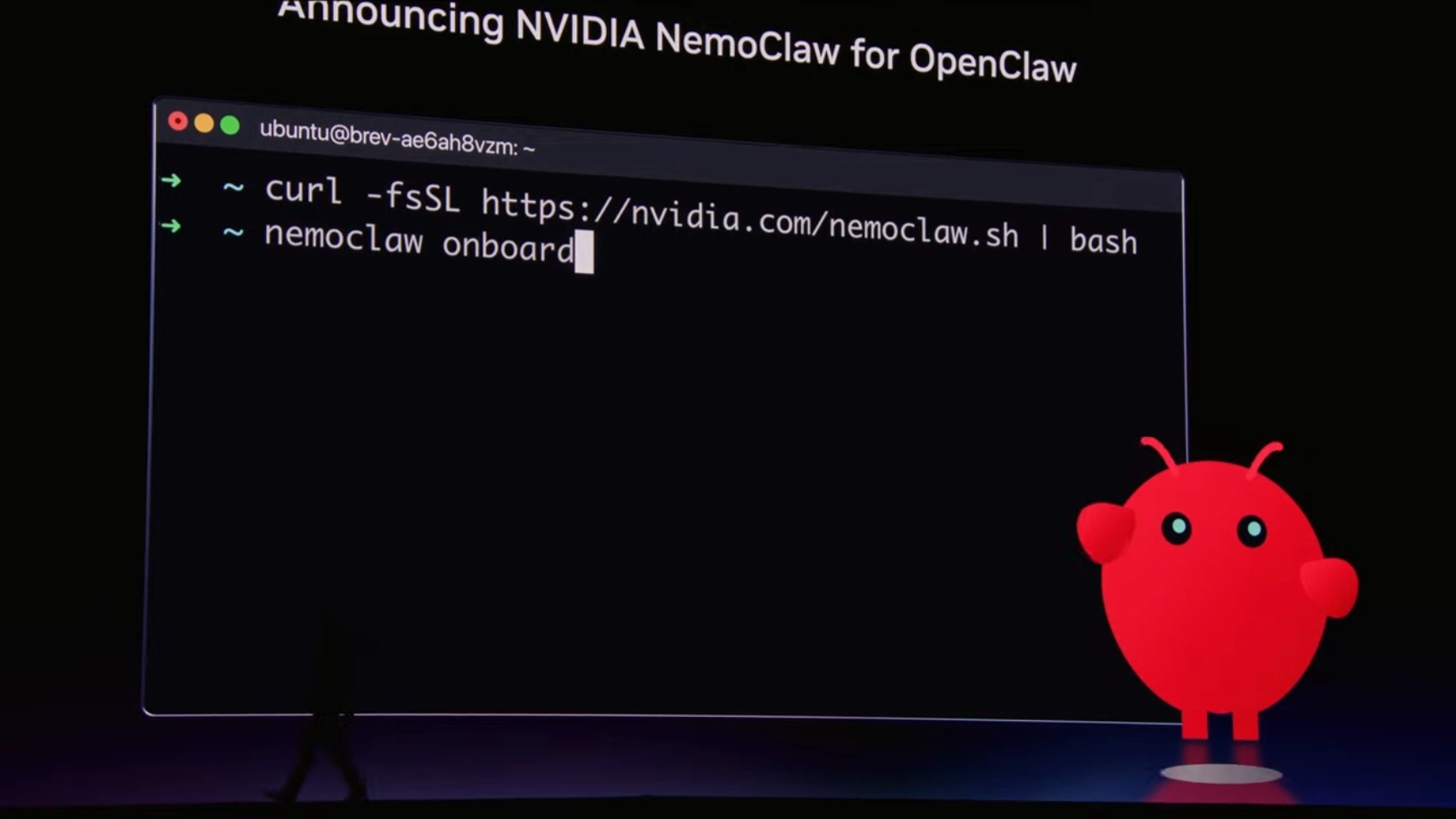 2026年GTC大会：英伟达推出NemoClaw软件栈，主打一键安装