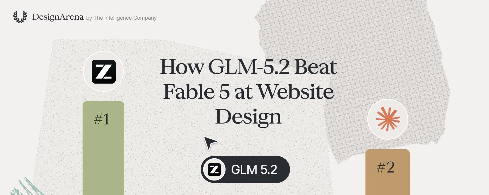 智谱GLM-5.2登顶AI设计评测，超越Claude Fable 5成第一