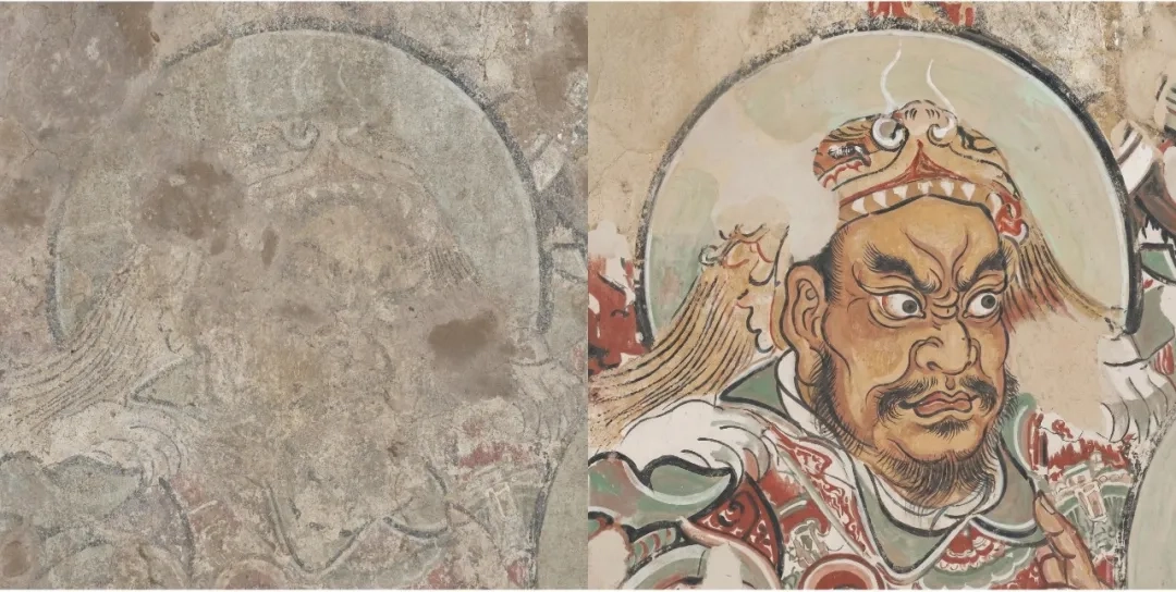 AI重现千年壁画,五代壁画年轻照来了